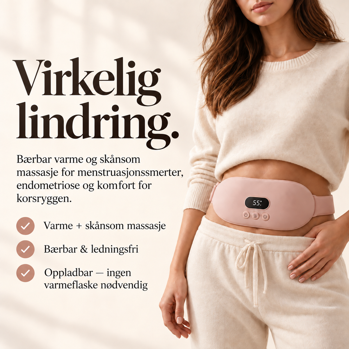 The Women™ Varmebelte – Lindring ved menssmerter & endometriose