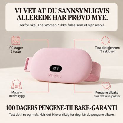 The Women™ Varmebelte – Lindring ved menssmerter & endometriose