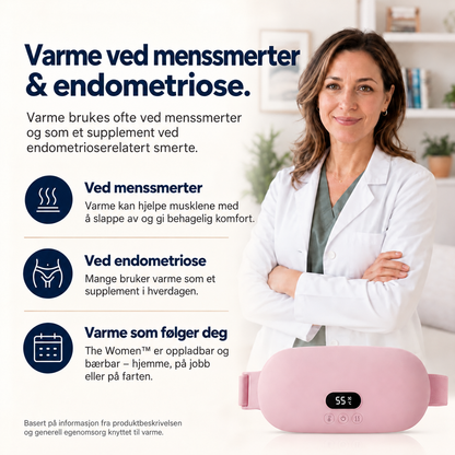 The Women™ Varmebelte – Lindring ved menssmerter & endometriose