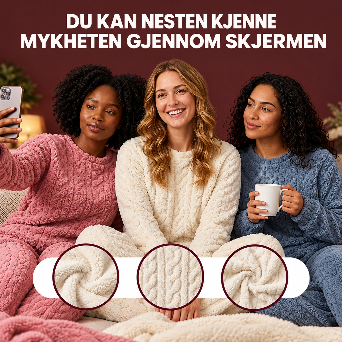 The Women™ Kosesett – Myk fleecepyjamas