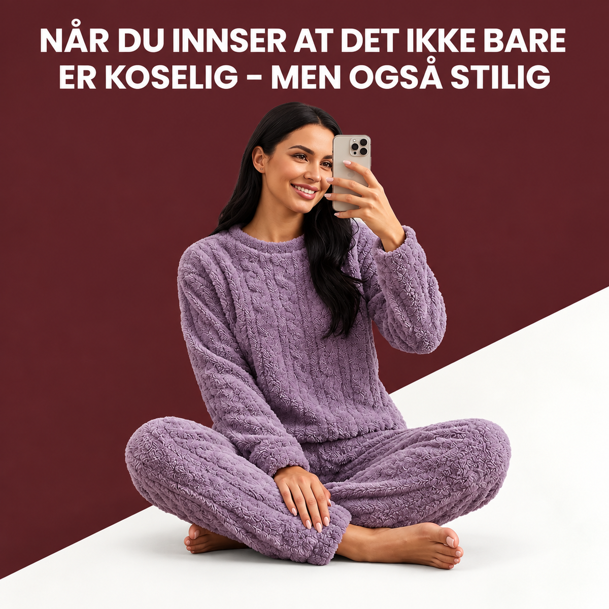 The Women™ Kosesett – Myk fleecepyjamas