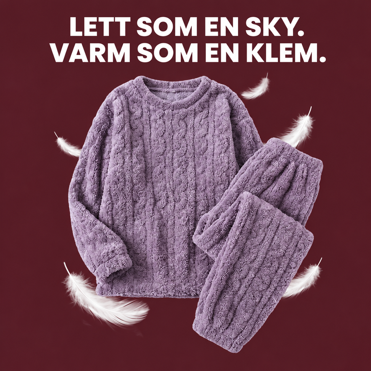 The Women™ Kosesett – Myk fleecepyjamas