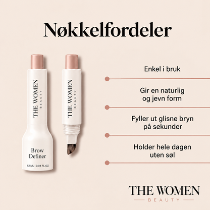 The Women™ Brynbørste – Fyldigere bryn på sekunder