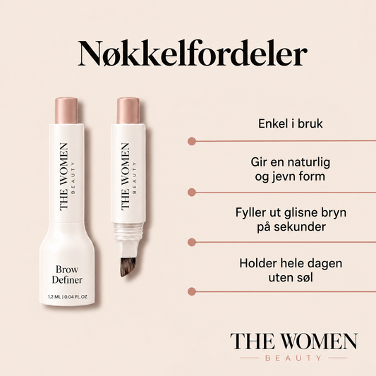 The Women™ Brynbørste – Fyldigere bryn på sekunder